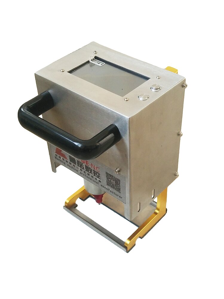 آلة النقش الكهربائية المحمولة، آلة ترميز ختم الصلب السكك الحديدية