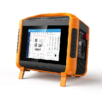 بطارية ليثيوم الوسم والنقش بالليزر آلة الوسم بالليزر المحمولة المحمولة ورق التغليف آلة الترميز بالليزر للجسم